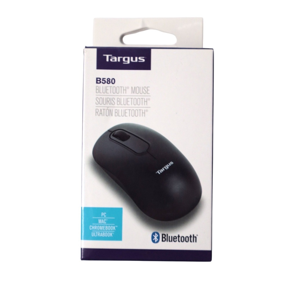 Brand New Targus B580 Bluetooth Mouse AMB580 Compact Size‎ Black 3 Buttons